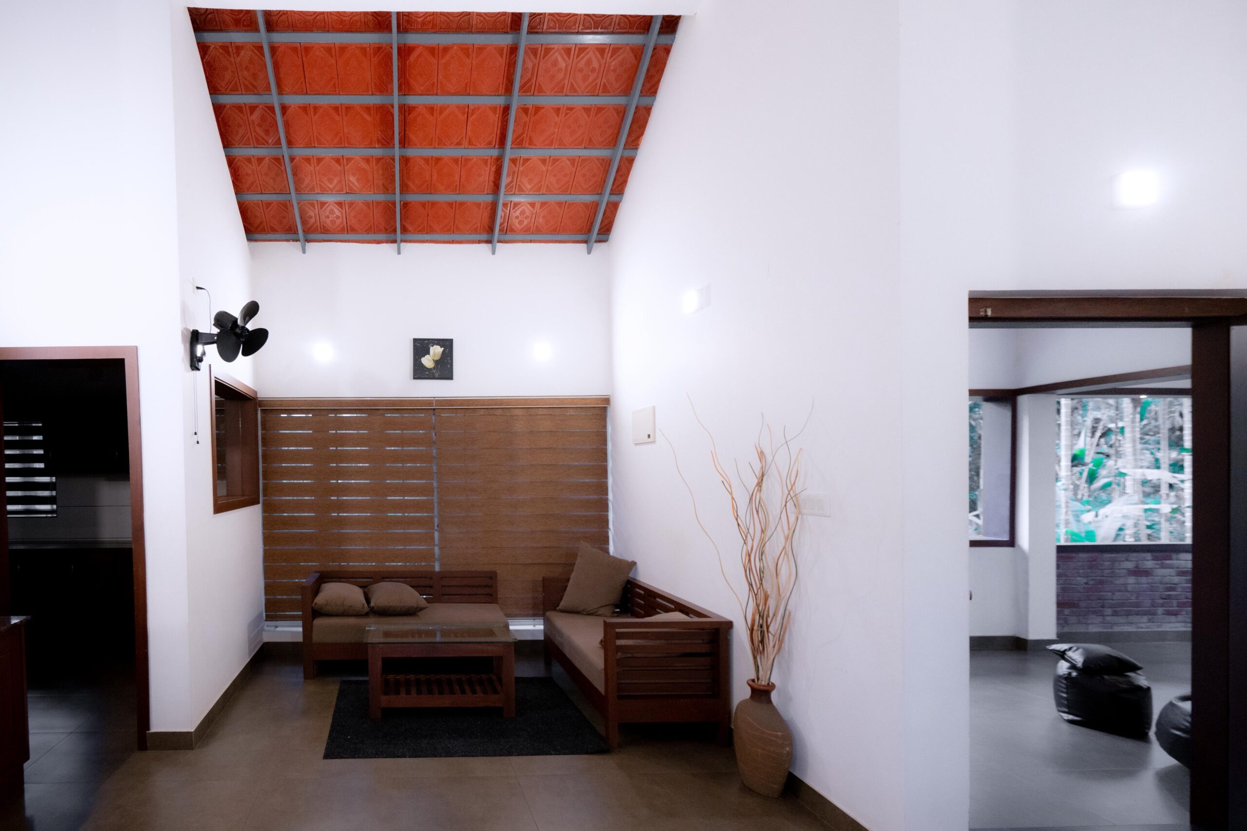 dining area and sofa in it the Best Home Stay in nilambur
